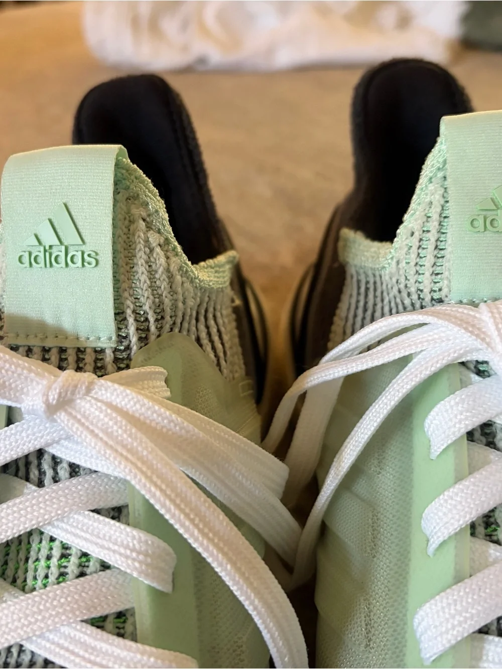 adidas Ultraboost 19 Women’s Sneakers in Mint and Black